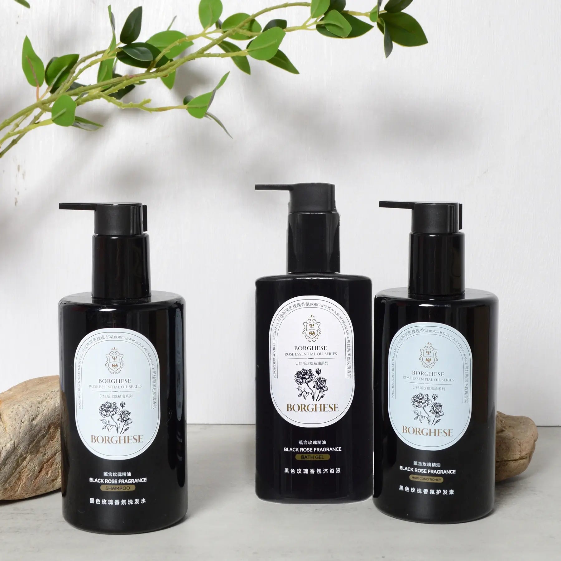 Crowne Plaza Hotel Shampoo or Conditioner or Shower Gel or Body Lotion 300ML | BORGHESE