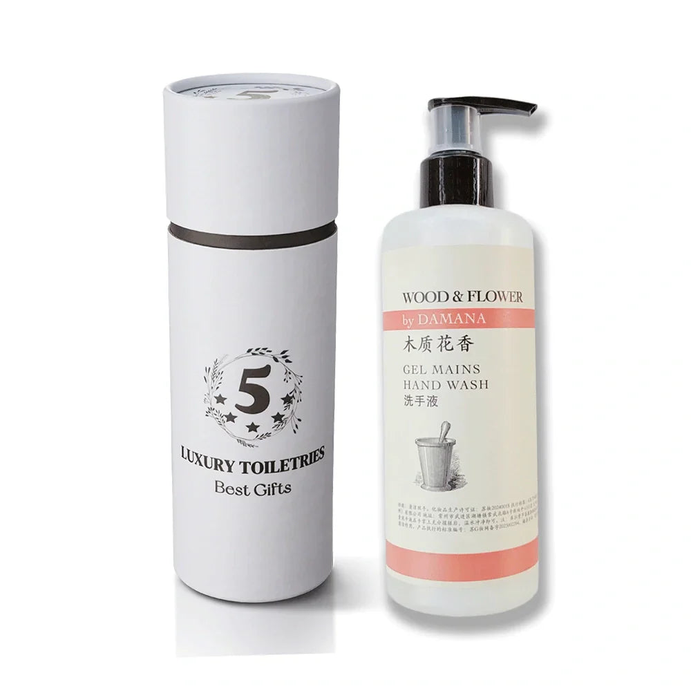 Empark Grand Hotel Shampoo or Conditioner or Shower Gel or Body Lotion or Hand Wash 300ML | DAMANA WOOD FLOWER