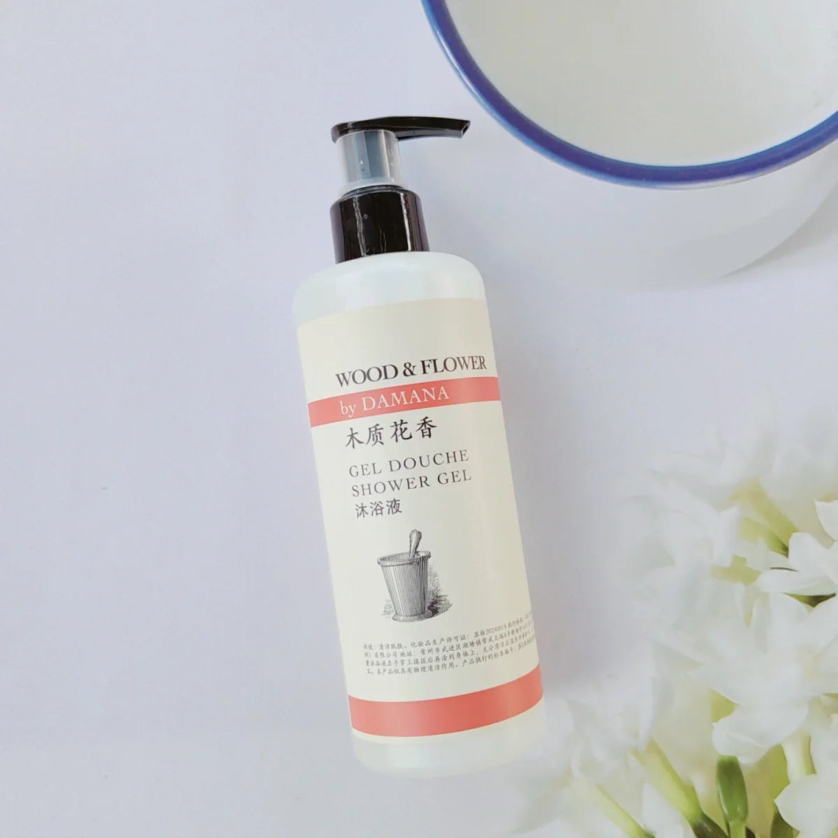Empark Grand Hotel Shampoo or Conditioner or Shower Gel or Body Lotion or Hand Wash 300ML | DAMANA WOOD FLOWER