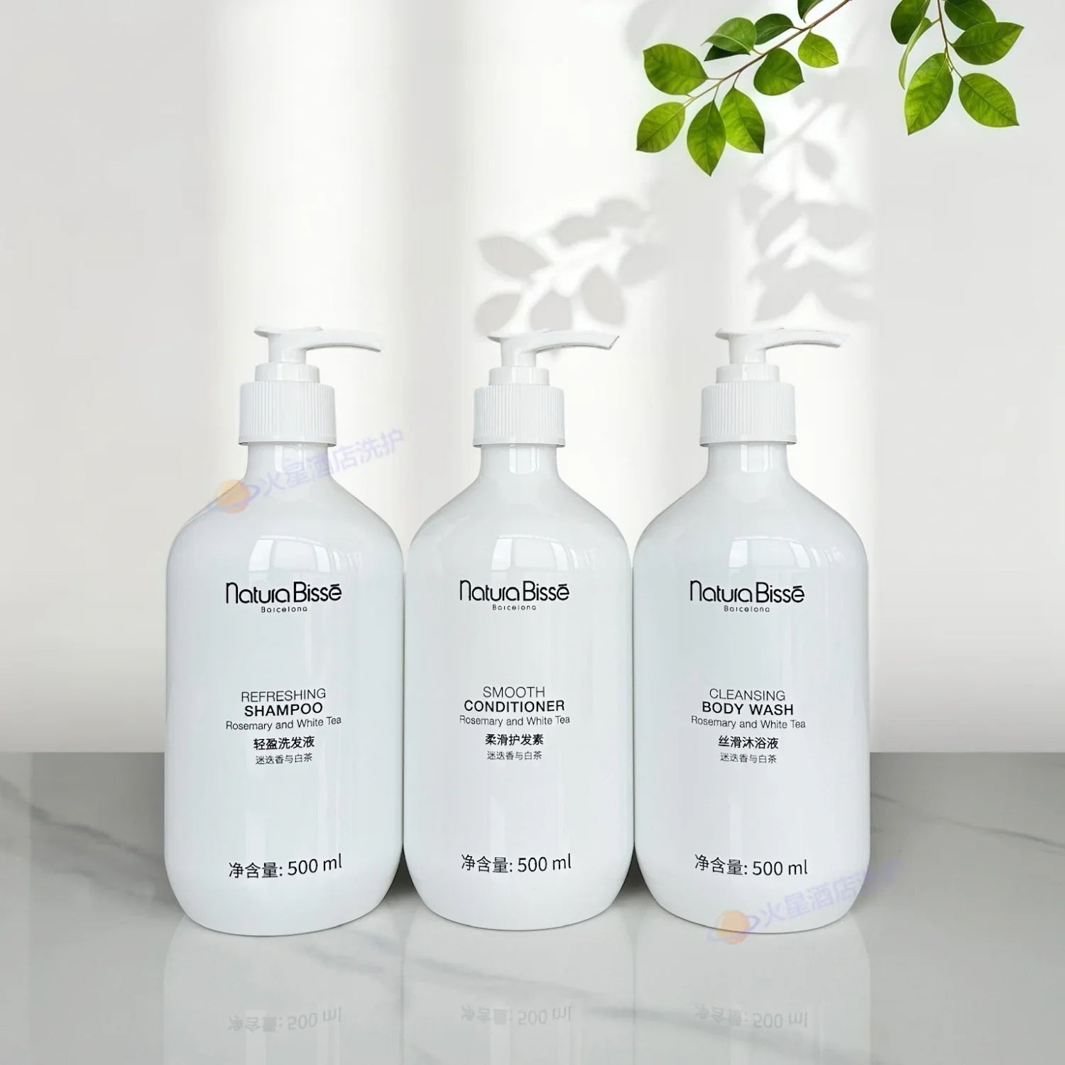 Natura Bisse Shampoo or Conditioner or Shower Gel 500ML