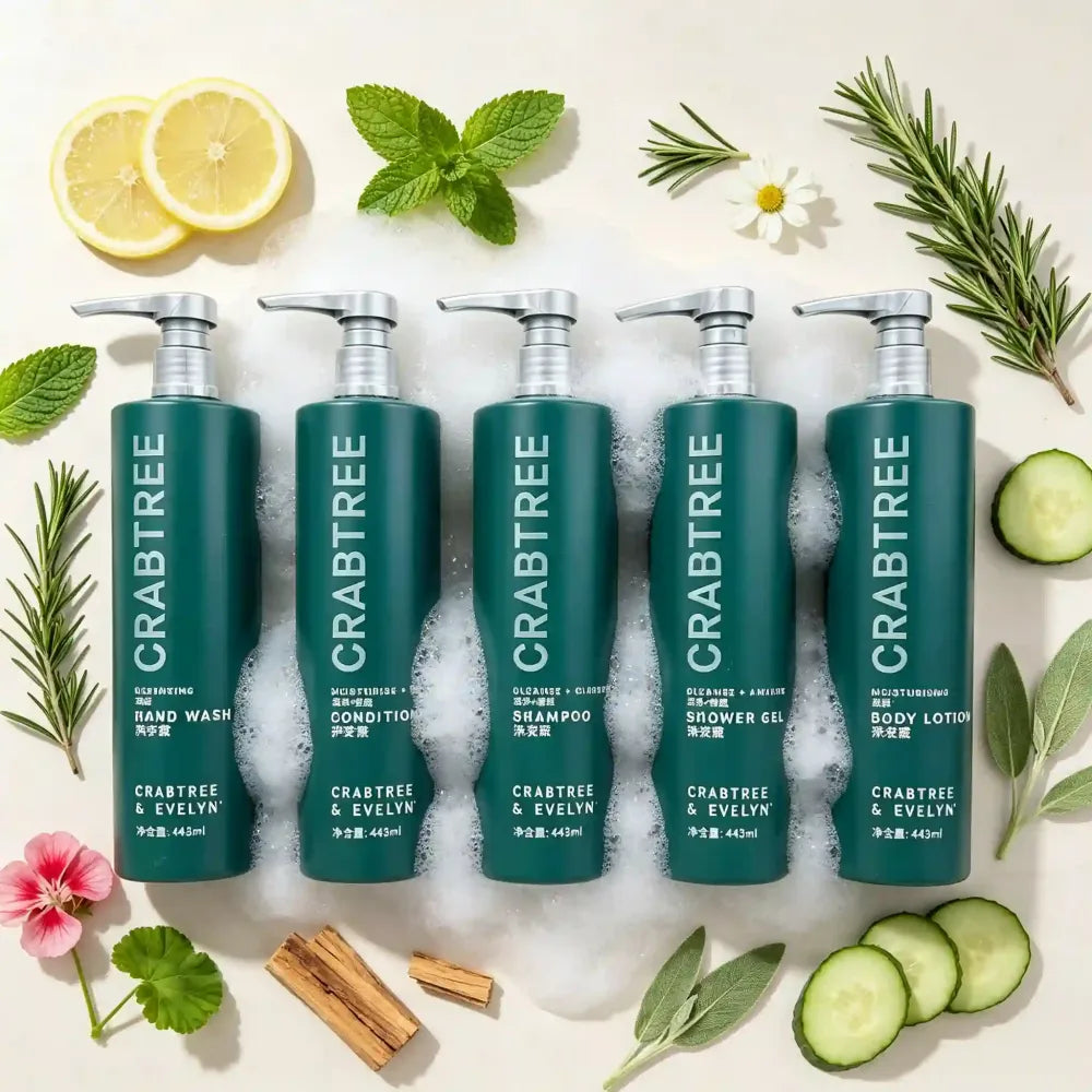 CRABTREE & EVELYN Shampoo or Conditioner or Body Lotion or Shower Gel or Hand Wash 443ML