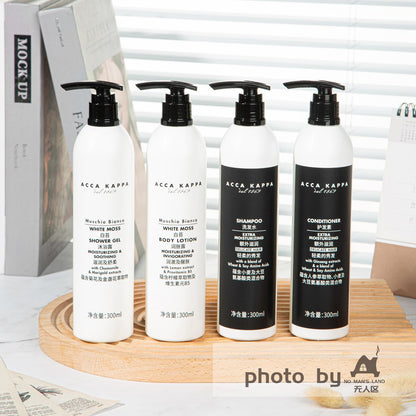 Wanda Vista Hotel Shampoo &amp; Conditioner &amp; Body Lotion &amp; Shower Gel 300ML | ACCA KAPPA