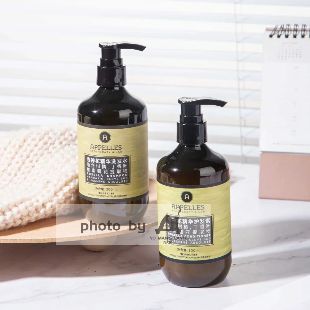 Langham Hotel Shampoo &amp; Conditioner &amp; Body Lotion &amp; Shower Gel Roselle 300ML | APPELLES