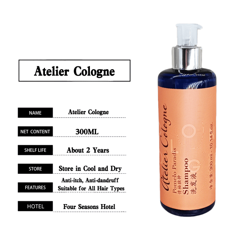 Four Seasons Hotel Shampoo or Conditioner or Body Lotion or Shower Gel or Hand Wash 300ML | ATELIER COLOGNE