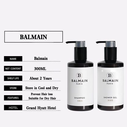 Grand Hyatt Hotel Shampoo or Conditioner or Shower Gel or Body Lotion 300ml | BALMAIN