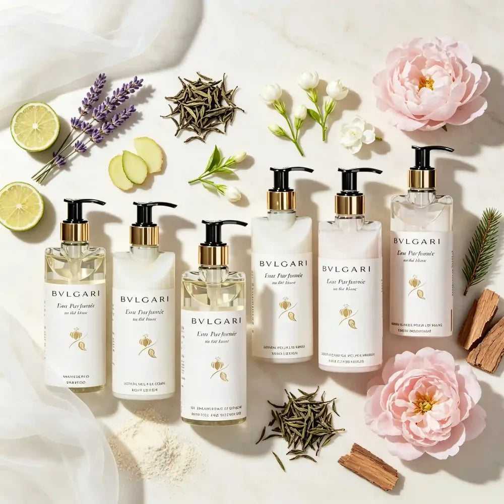 BVLGARI Shampoo or Conditioner or Body Lotion or Shower Gel or Hand Wash or Hand Lotion White Tea 300ML
