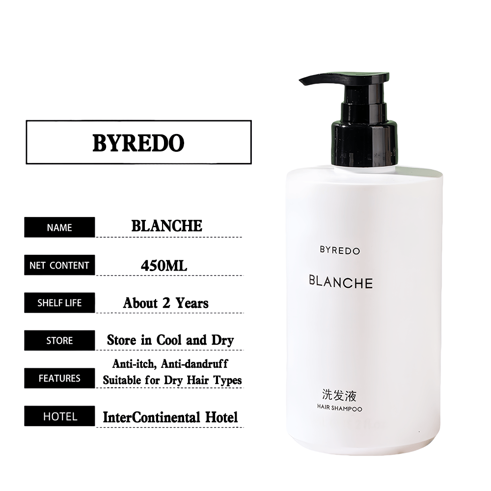 BYREDO BLANCHE Shampoo or Conditioner or Body Lotion or Shower Gel or Hand Wash 450ML