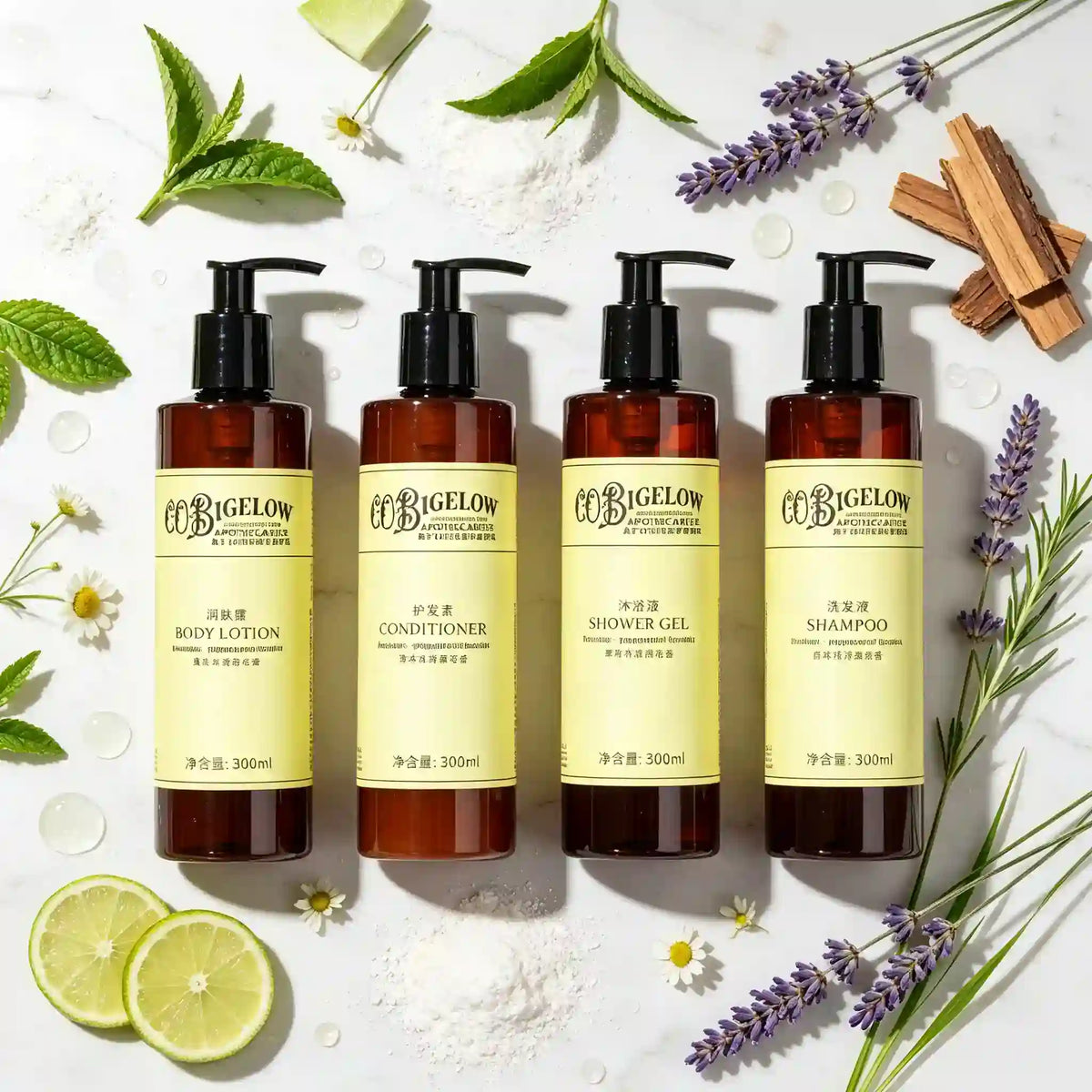 C.O. BIGELOW Shampoo or Conditioner or Body Lotion or Shower Gel 300ML