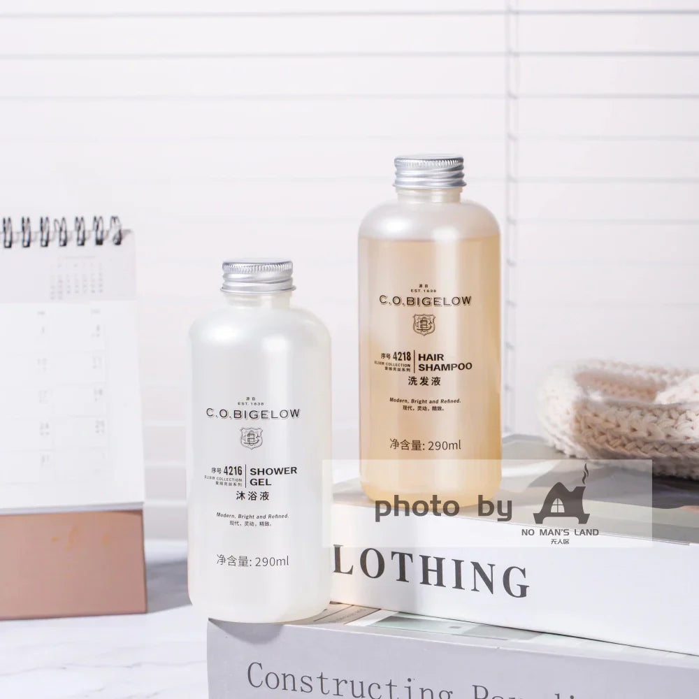 Pullman Hotel Shampoo &amp; Conditioner &amp; Body Lotion &amp; Shower Gel &amp; Hand Wash 290ML | C.O.BIGELOW