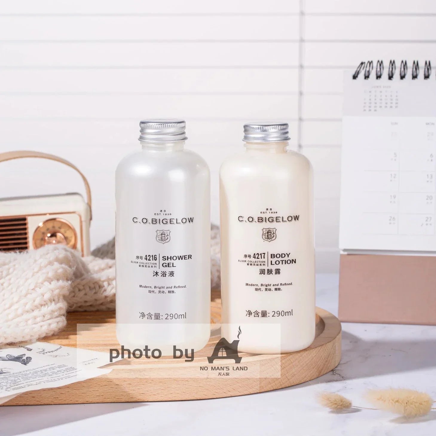 Pullman Hotel Shampoo &amp; Conditioner &amp; Body Lotion &amp; Shower Gel &amp; Hand Wash 290ML | C.O.BIGELOW