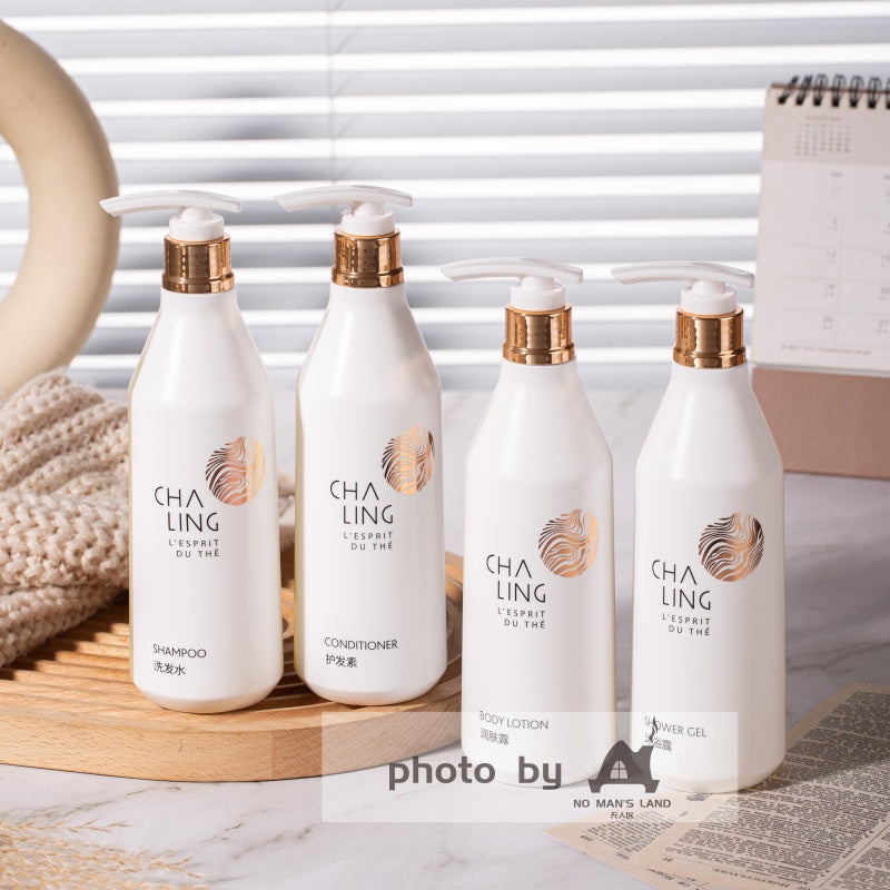 High-end Hotel Shampoo or Shower Gel or Conditioner or Body Lotion 300ML | CHA LING
