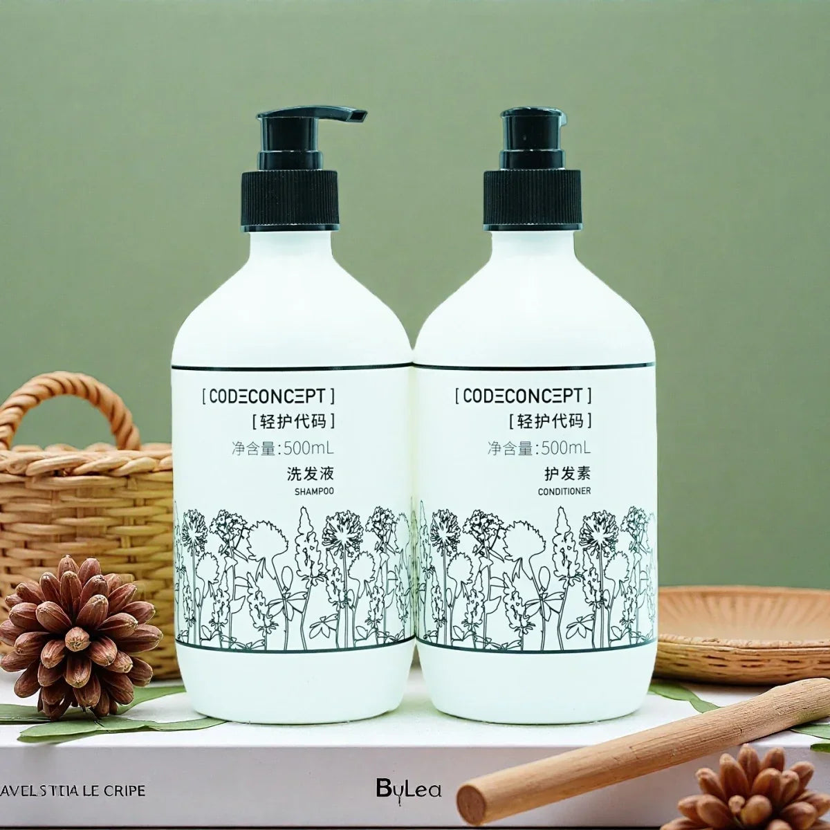 High-end Hotel Shampoo or Conditioner or Shower Gel or Hand Wash 500ML | CODE CONCEPT