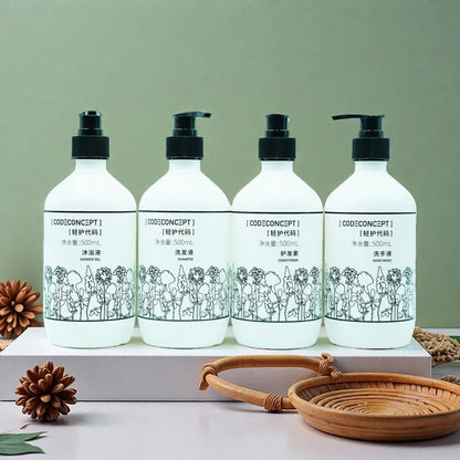 High-end Hotel Shampoo or Conditioner or Shower Gel or Hand Wash 500ML | CODE CONCEPT