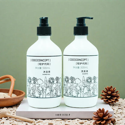 High-end Hotel Shampoo or Conditioner or Shower Gel or Hand Wash 500ML | CODE CONCEPT