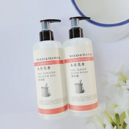 Empark Grand Hotel Shampoo or Conditioner or Shower Gel or Body Lotion or Hand Wash 300ML | DAMANA WOOD FLOWER
