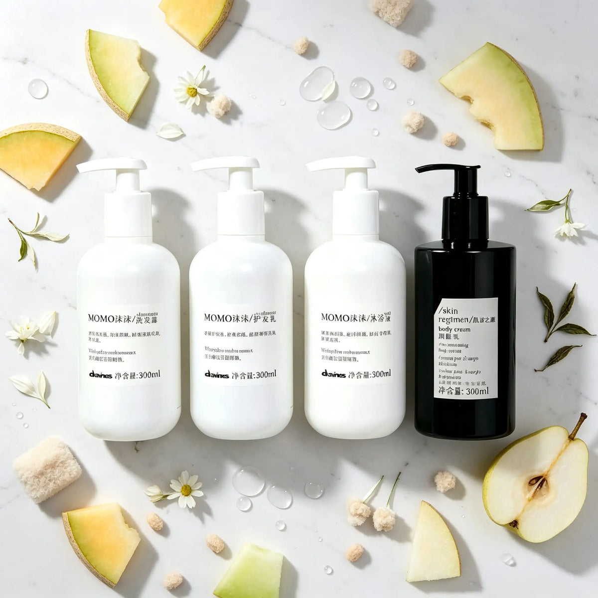 DAVINES MOMO Shampoo or Conditioner or Body Lotion or Shower Gel 300ML