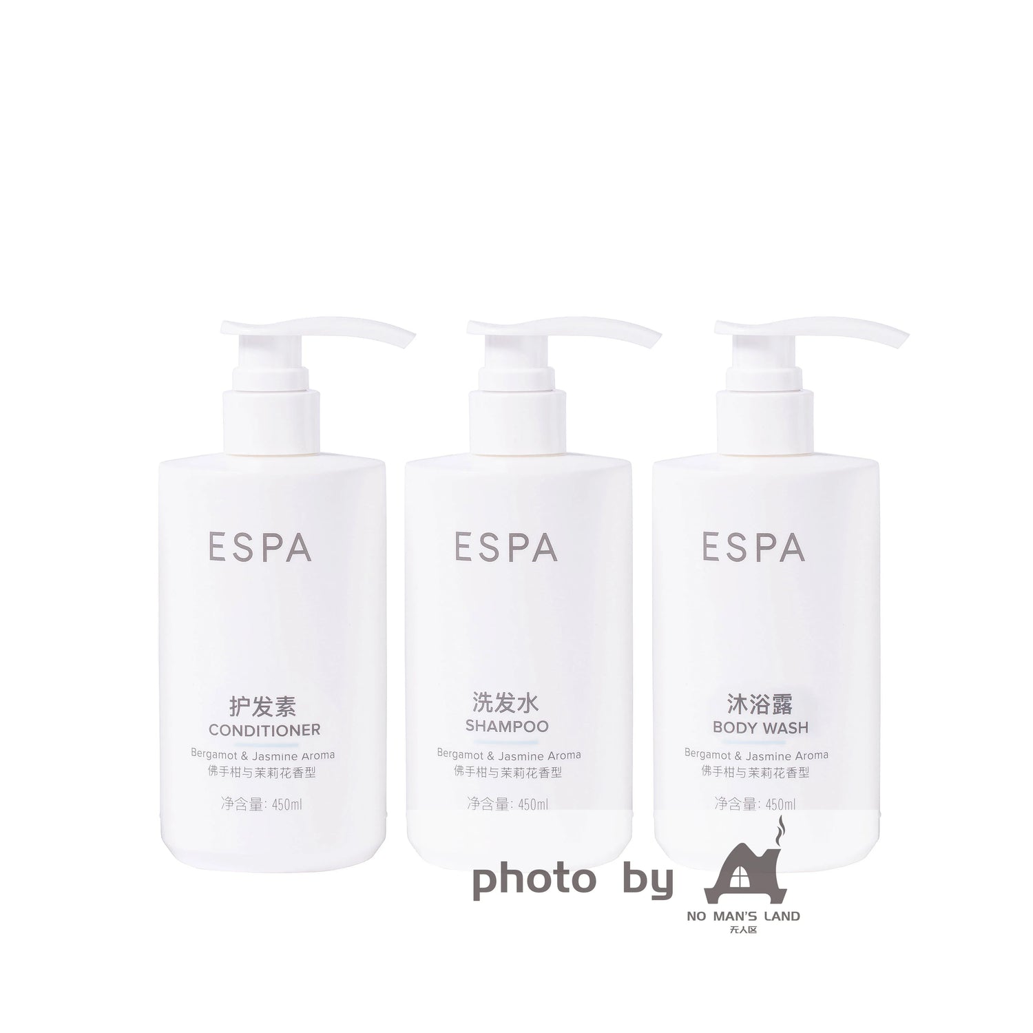 ESPA Shampoo &amp; Conditioner &amp; Shower Gel 450ML