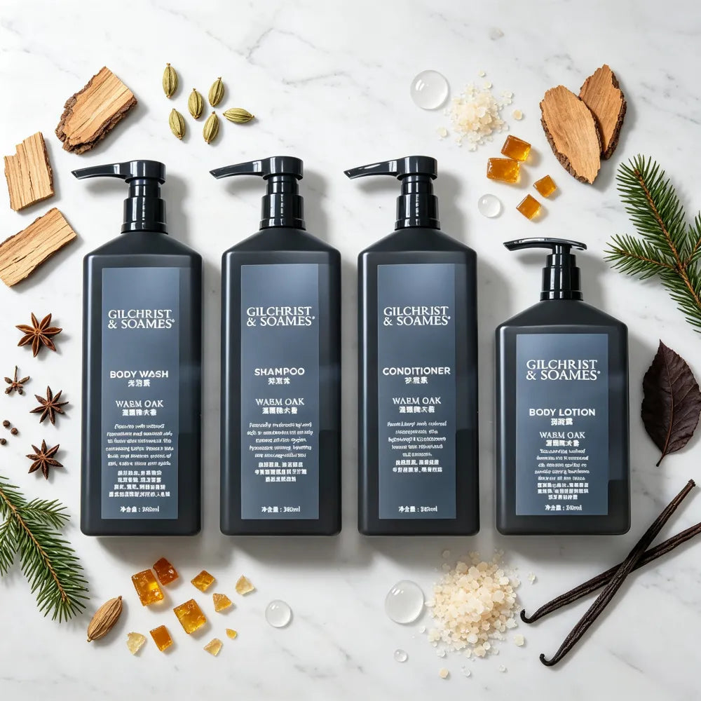 GILCHRIST &amp; SOAMES Shampoo or Conditioner or Shower Gel or Body Lotion 360ML
