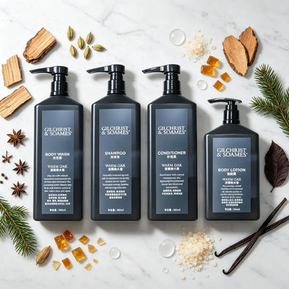 GILCHRIST &amp; SOAMES Shampoo or Conditioner or Shower Gel or Body Lotion 360ML