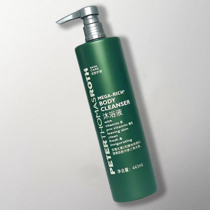 one bottle of Peter Thomas Roth shower gel.