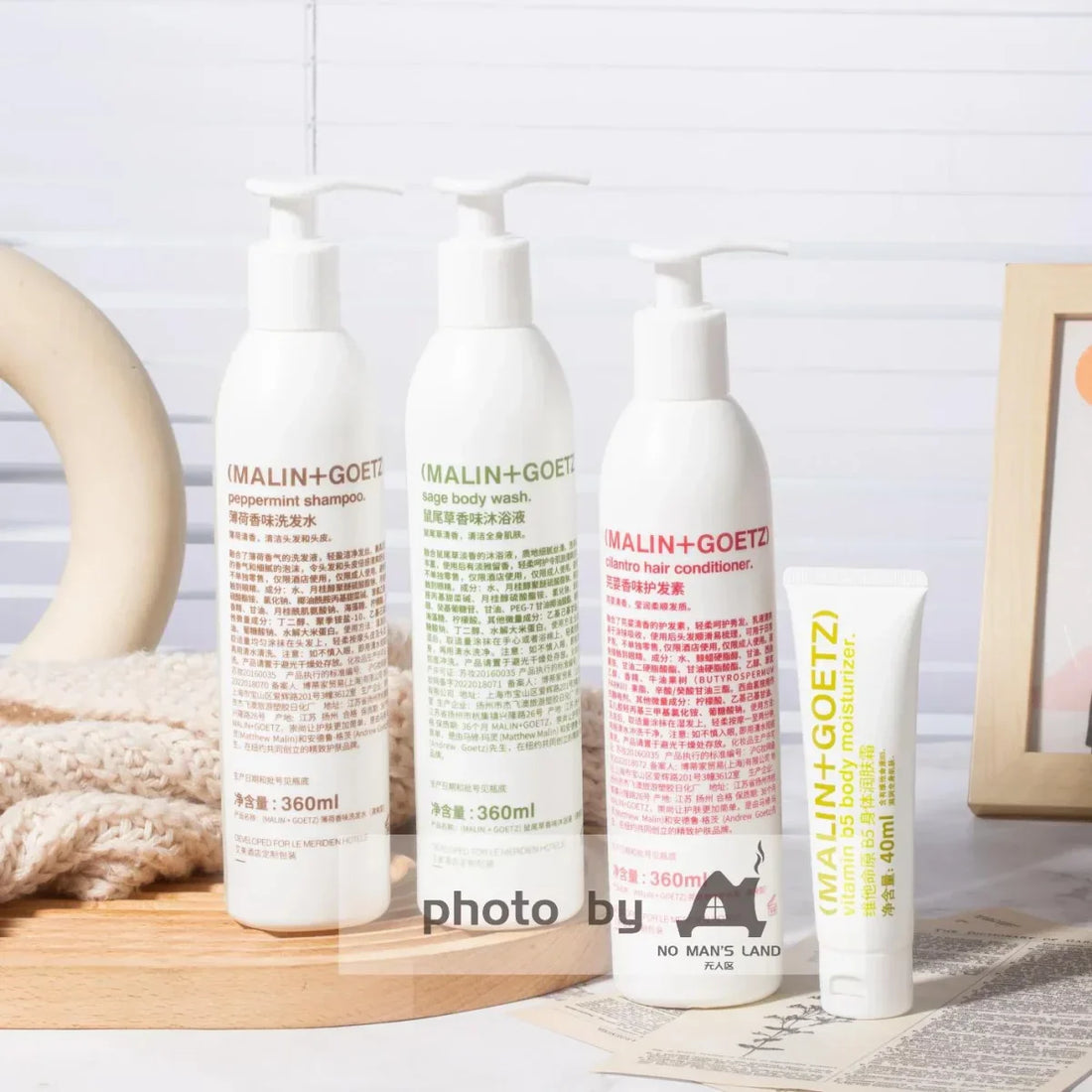 Le Meridien Hotel Shampoo or Conditioner or Body Lotion or Shower Gel 360ML | MALIN+GOETZ