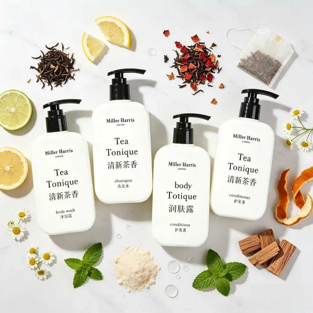 Miller Harris Shampoo or Conditioner or Body Lotion or Shower Gel Tea Tonique 340ML