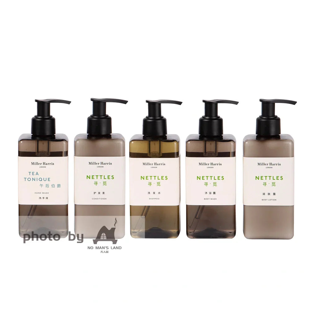 Eclat Hotel Shampoo &amp; Conditioner &amp; Body Lotion &amp; Shower Gel &amp; Hand Wash 295ML | MILLER HARRIS