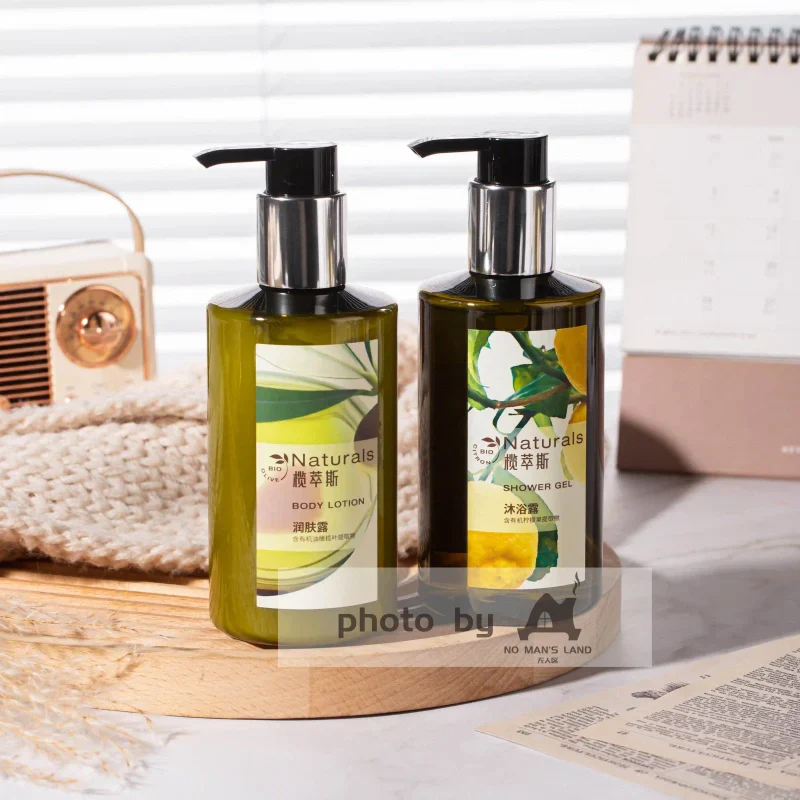 High-end Hotel Shampoo or Shower Gel or Conditioner or Body Lotion 300ML | Naturals