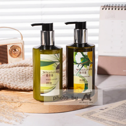 High-end Hotel Shampoo or Shower Gel or Conditioner or Body Lotion 300ML | Naturals