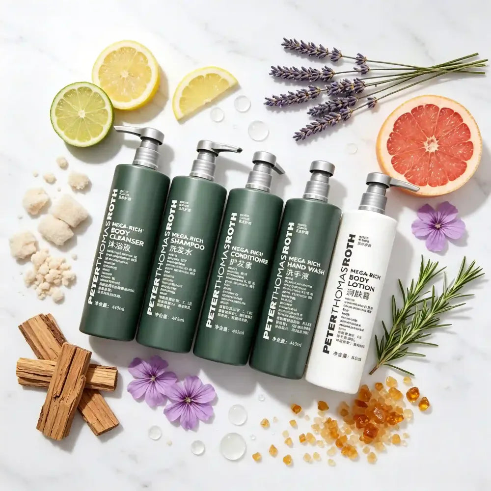 PETER THOMAS ROTH Shampoo or Conditioner or Body Lotion or Shower Gel or Hand Wash 443ML