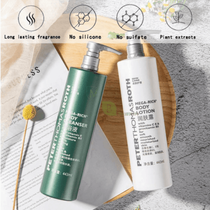 Hilton Hotel Shampoo &amp; Conditioner &amp; Body Lotion &amp; Shower Gel &amp; Hand Wash 443ML | PETER THOMAS ROTH