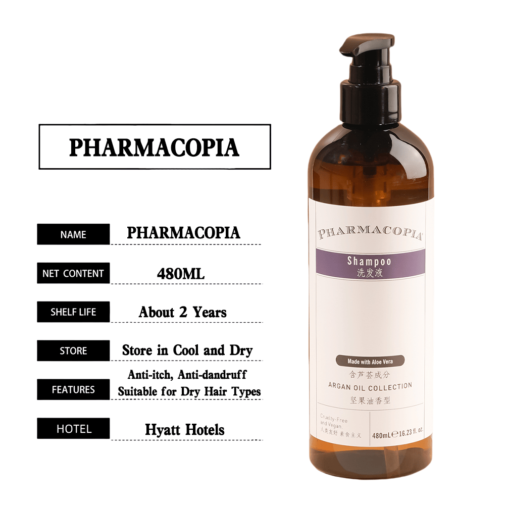 Hyatt Hotel Shampoo or Conditioner or Shower Gel 480ML | PHARMACOPIA