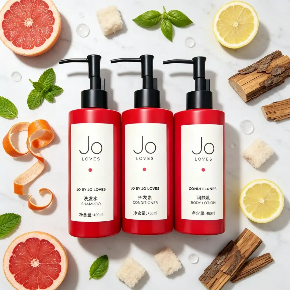 JO LOVES Shampoo or Conditioner or Body Lotion or Shower Gel or Hand Wash or Hand Lotion 400ML